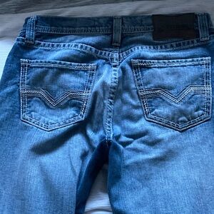 Rock&Roll Denim 32x34 Light Wash Double Barrel Relaxed Stackable Leg Jeans 80$